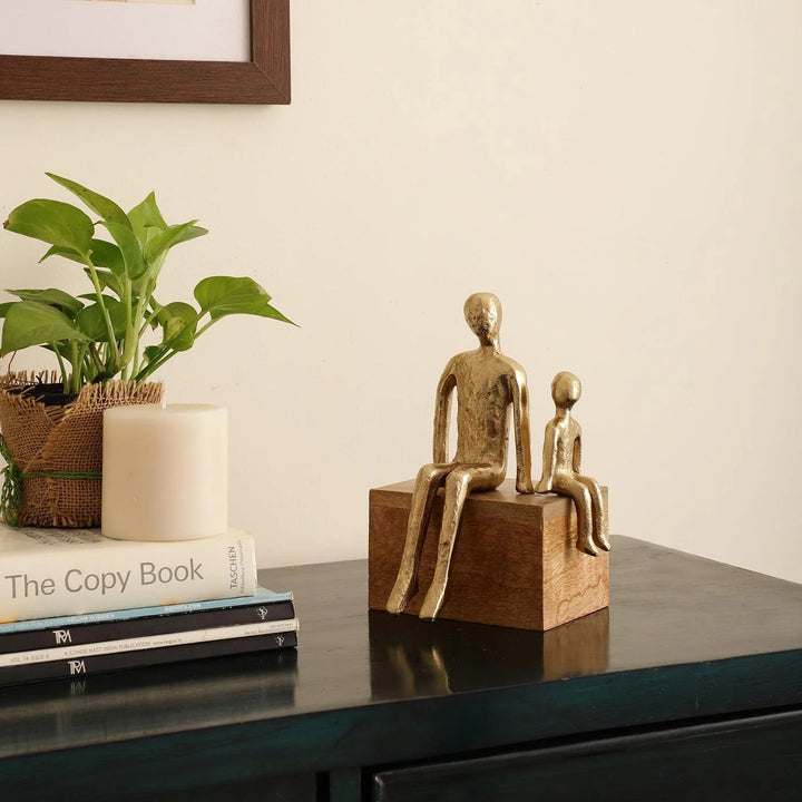 Generations Embrace Gold Family Figurine
