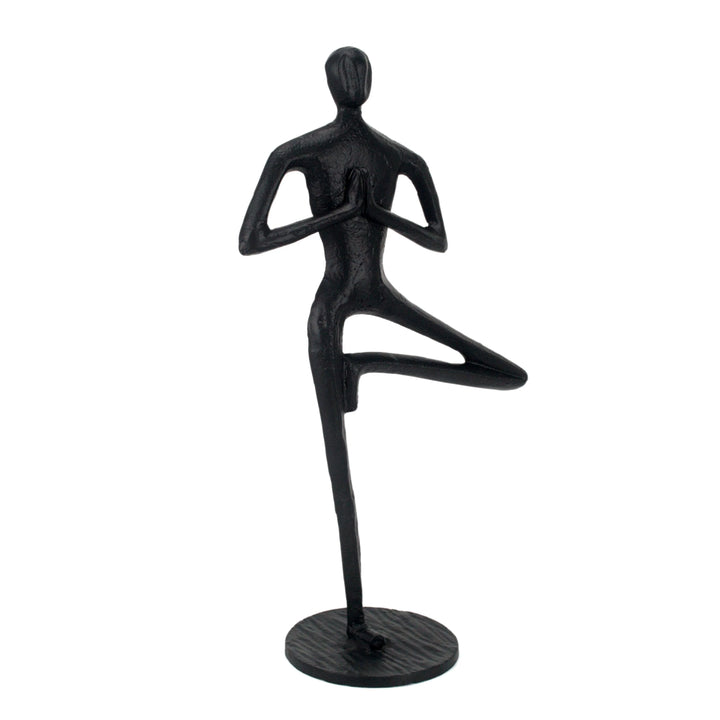 Antique Yoga Man Figurine for Home and Office Decor