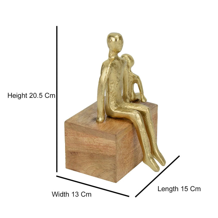 Generations Embrace Gold Family Figurine