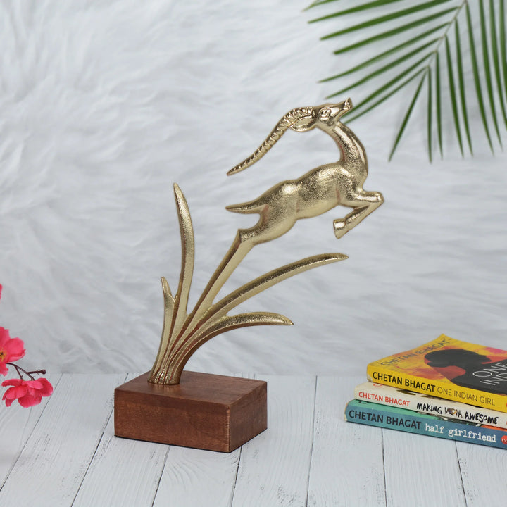 Forest Echo Deer Sculpture for Home Decor