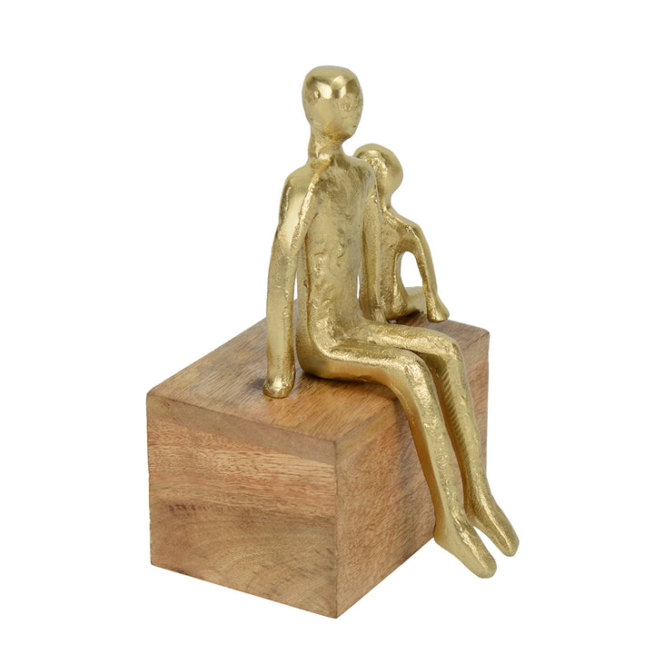Generations Embrace Gold Family Figurine