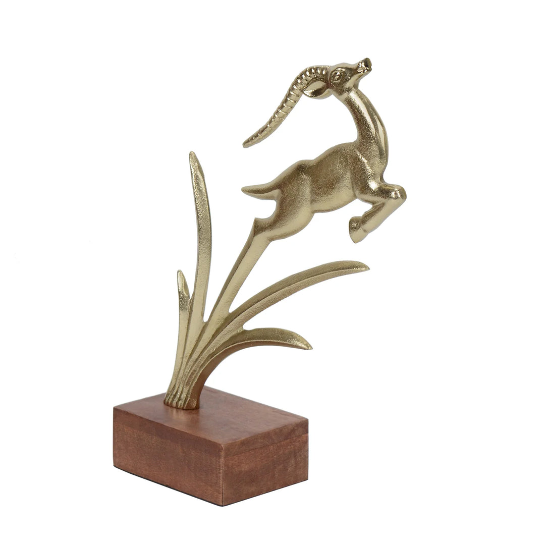 Forest Echo Deer Sculpture for Home Decor
