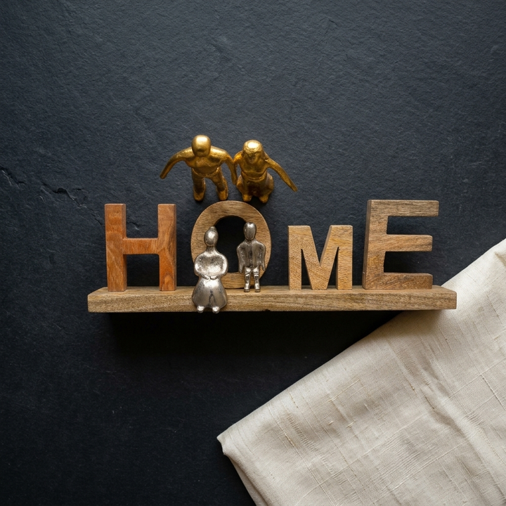 Family of four HOME table decor showpiece for premium gifting