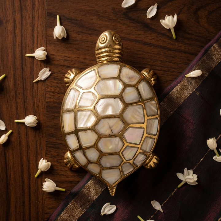 Luxury Turtle Showpiece for table and office decor