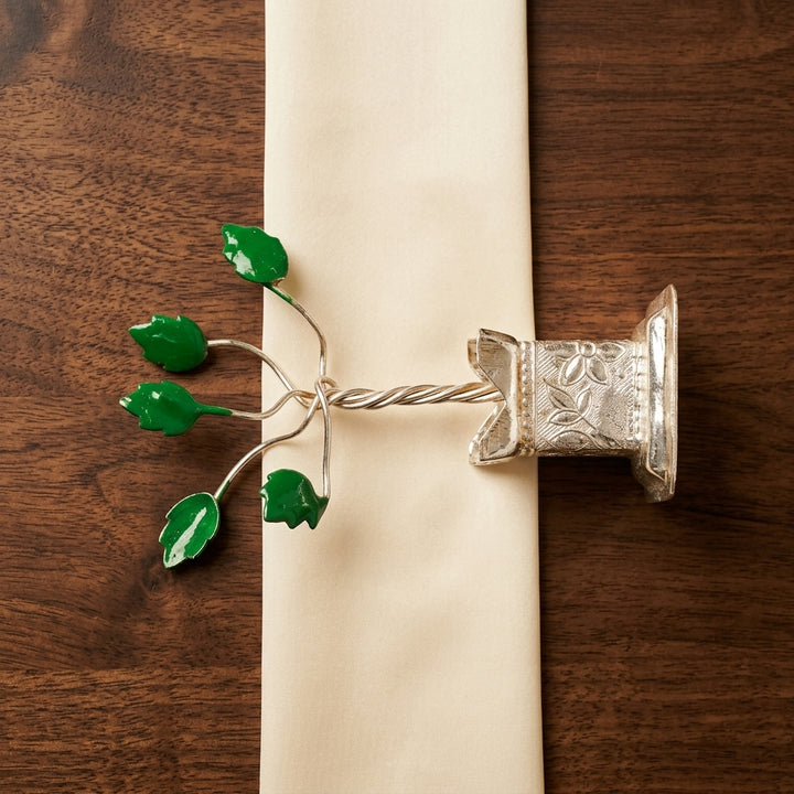 Luxury Silver Decorative Wish Tree Showpiece for gifting