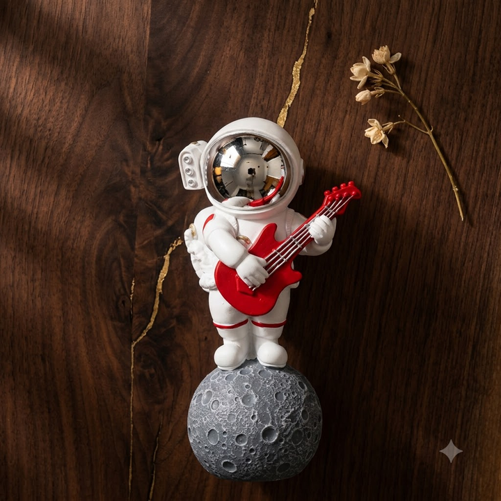 Astronaut Guitar Figurine Showpiece