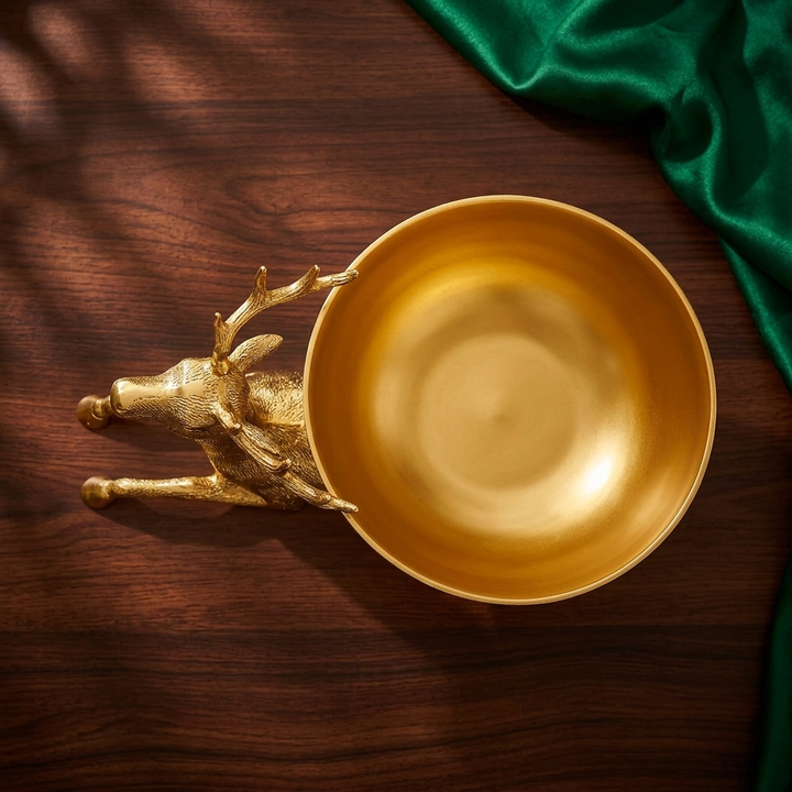Deer Shaped Decorative Bowl