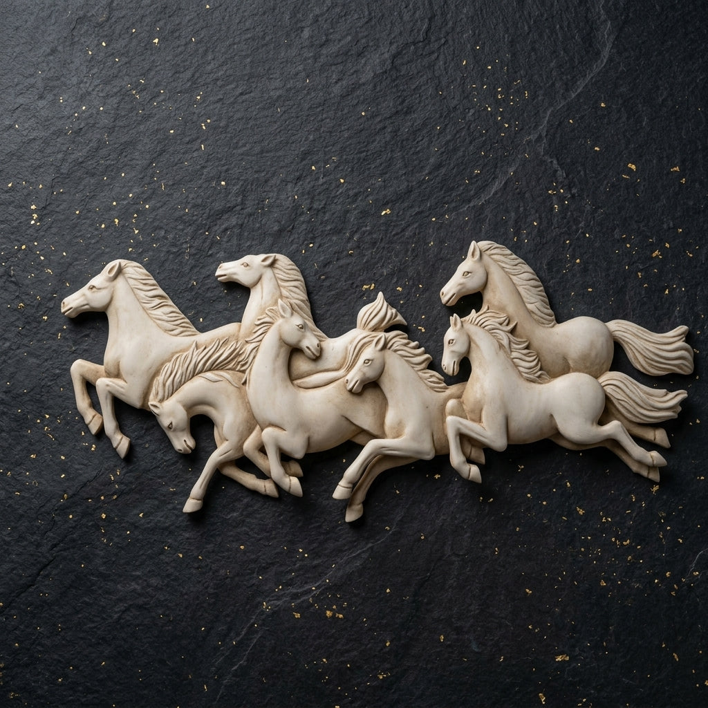 Premium Running Horse Wall Decor for modern home interiors