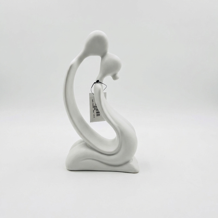 White Swan Couple Showpiece for Home Decor