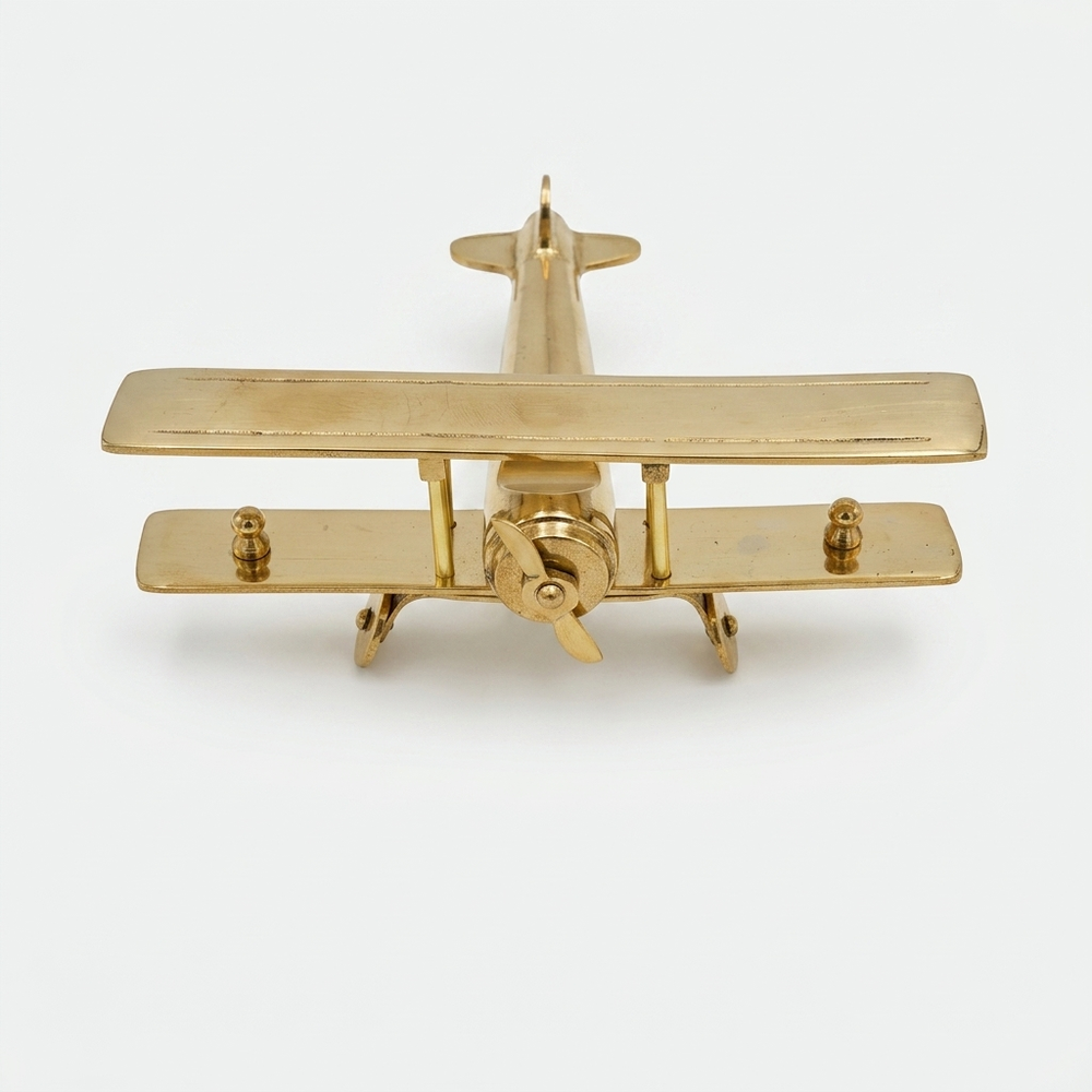 Vintage airplane showpiece for home decor