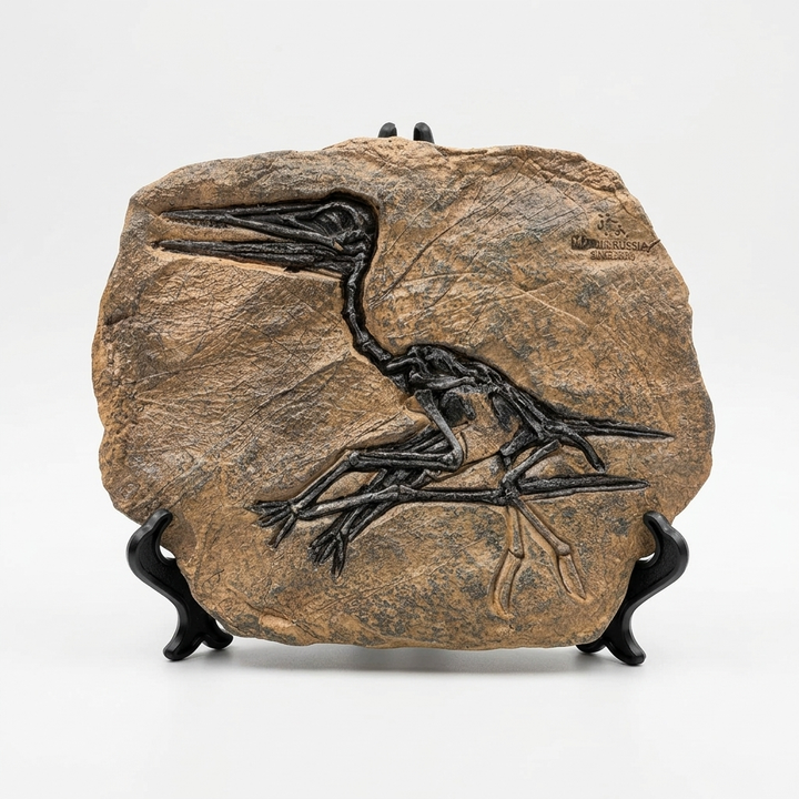 Fossil Style Bird Skeleton Wall Decor