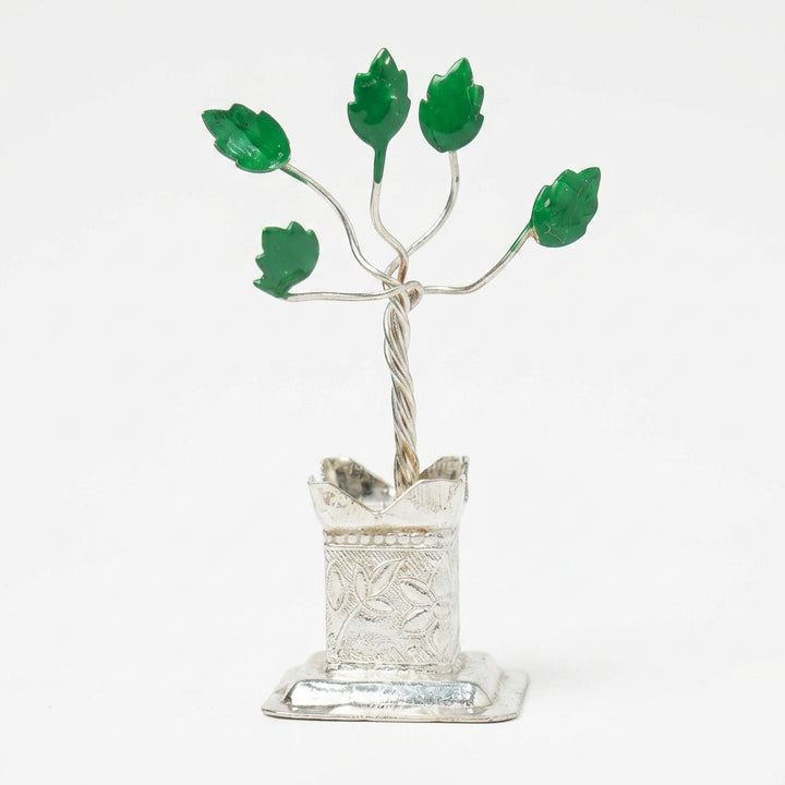 Silver Decorative Wish Tree Showpiece for premium home décor