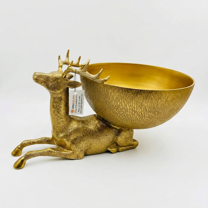 Deer Shaped Decorative Bowl