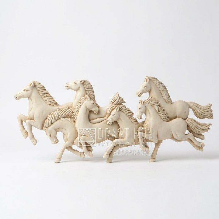 Elegant running horse wall decoration for office and home