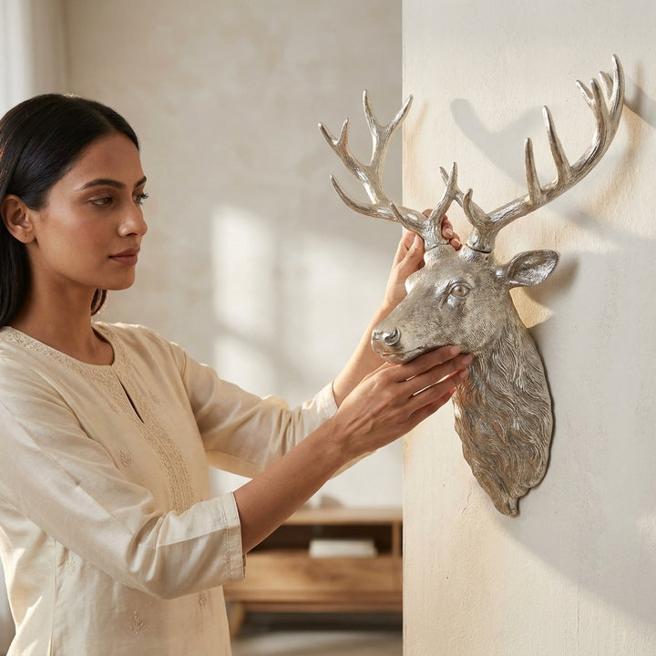 Luxury Deer Head Wall Decor