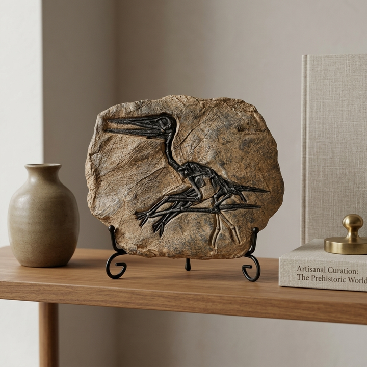 Fossil Style Bird Skeleton Wall Decor