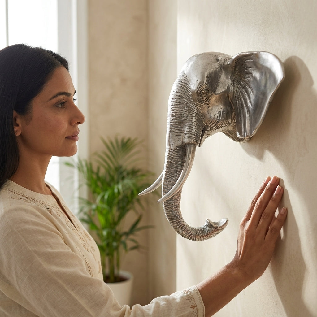 Elegant Elephant Wall Decor Head Decor for modern home decoration